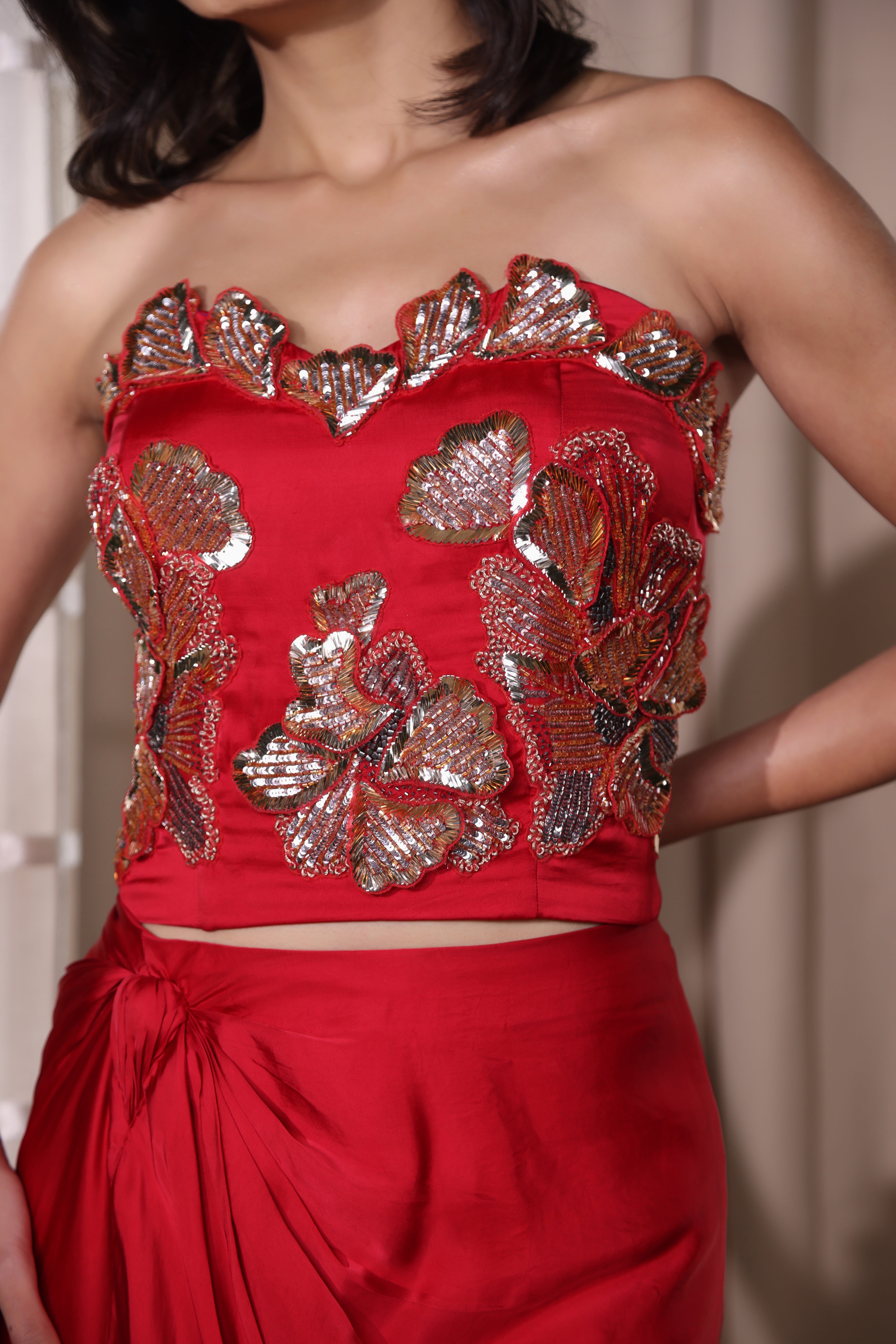 Red Dunes Corset Style