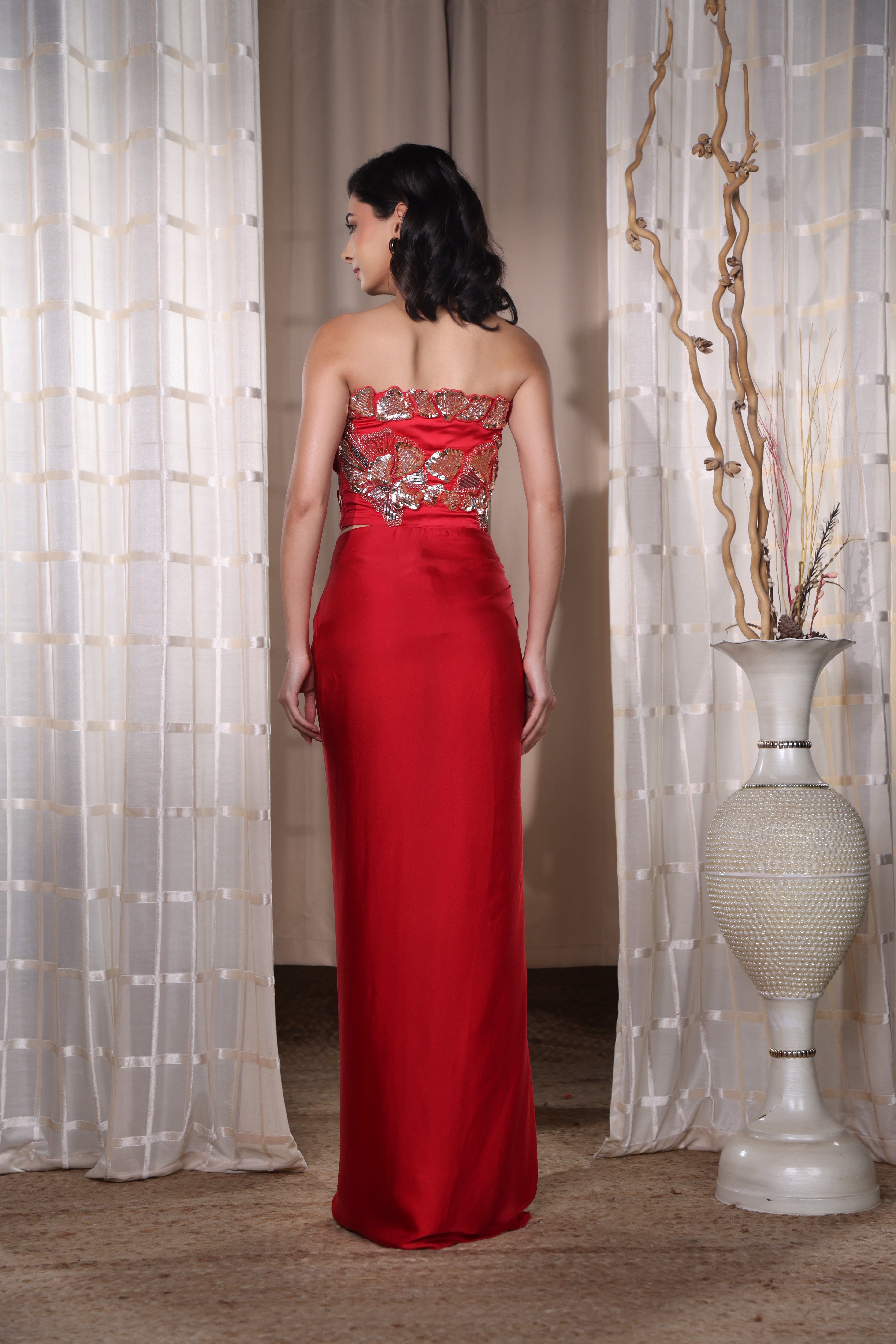Red Dunes Corset Style