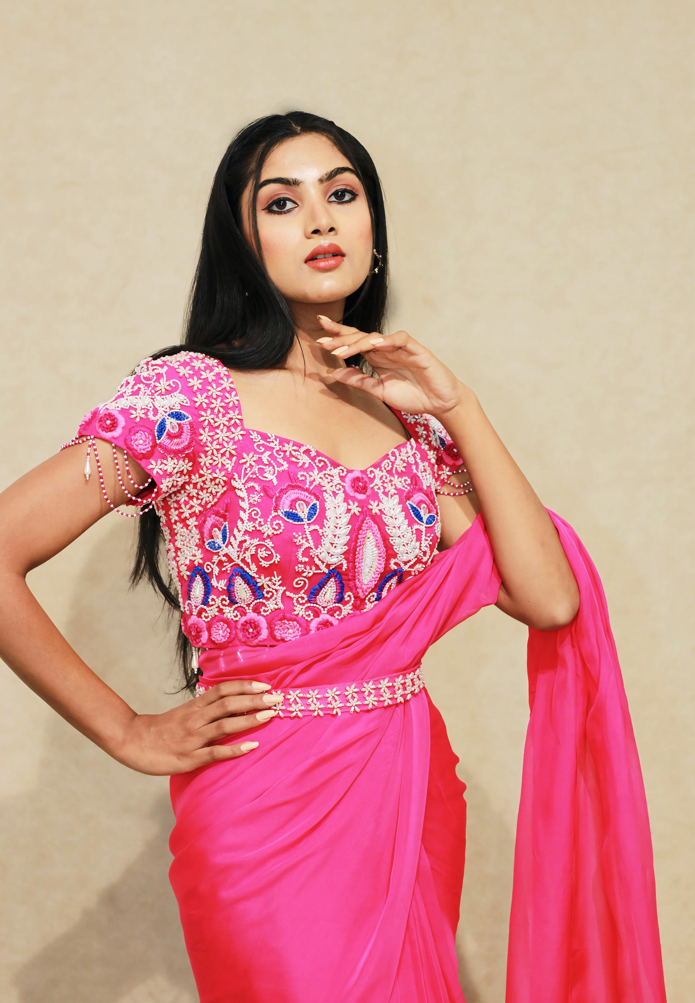 Rangoli Drape Saree