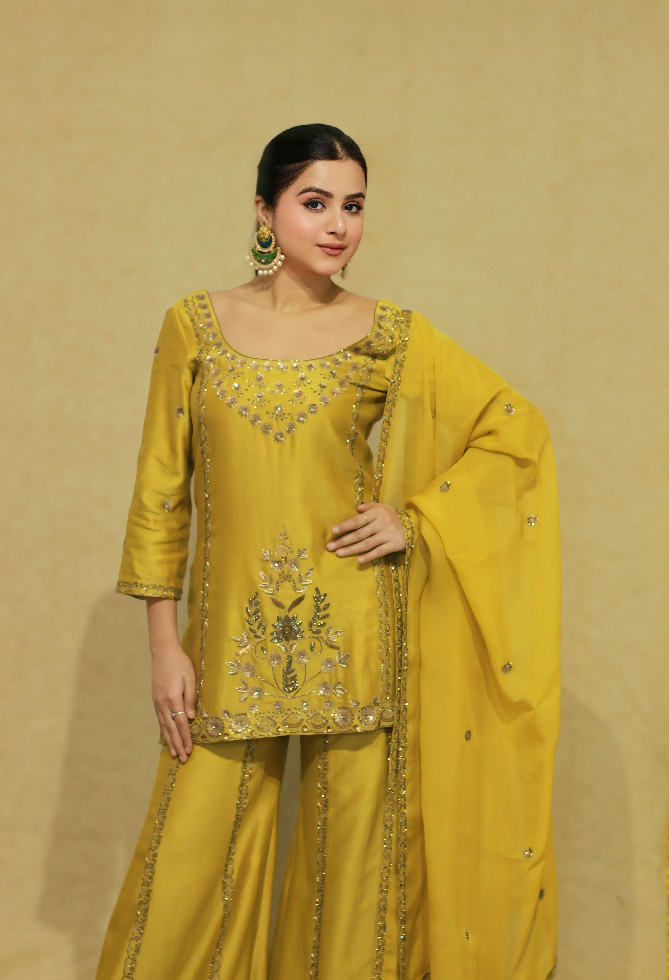 Saanjh Sharara Suit