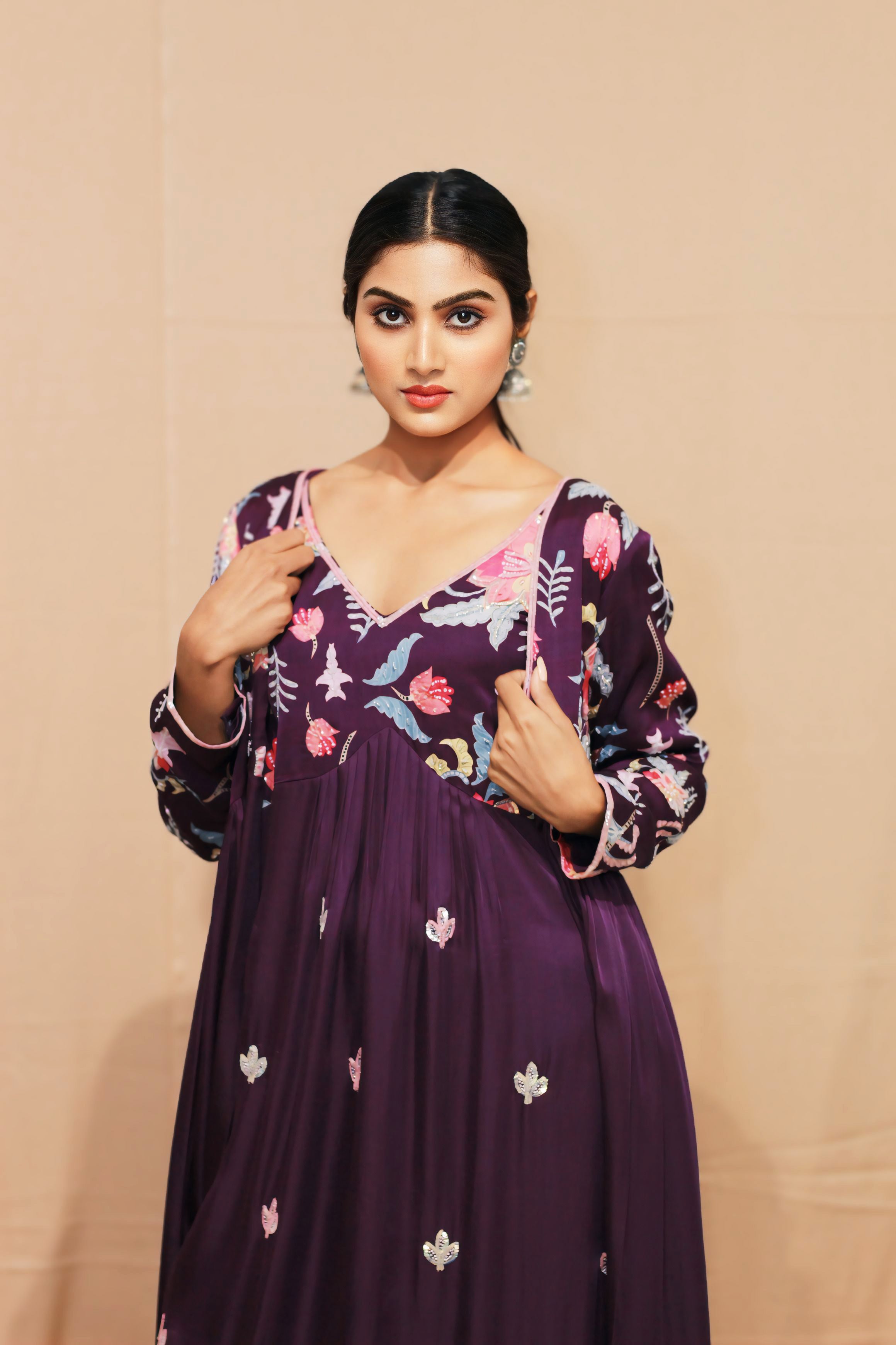 Vasant Jacket Style Digital Print Suit